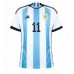 Muški Nogometni Dres Argentina Angel Di Maria #11 Domaci SP 2022 Kratak Rukav